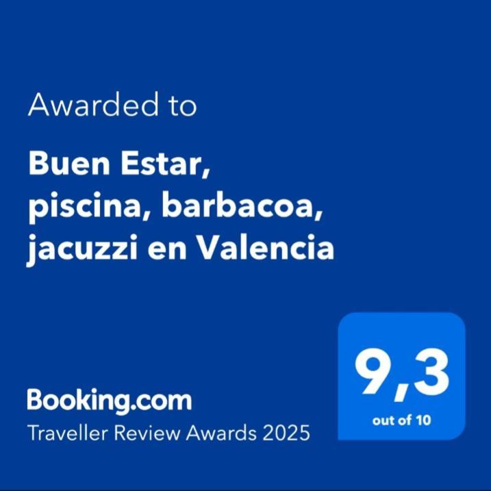 Buen Estar, Piscina, Barbacoa, Jacuzzi En Valencia Βίλα Turís Εξωτερικό φωτογραφία